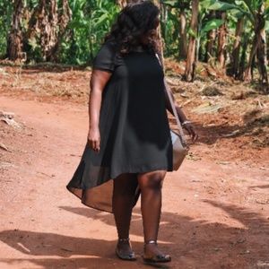 Bar III High-low dress